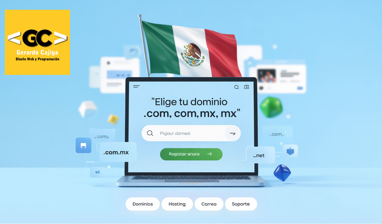 Gerardo Cajiga - Cómo Elegir el Dominio Adecuado Para tu Sitio Web en México